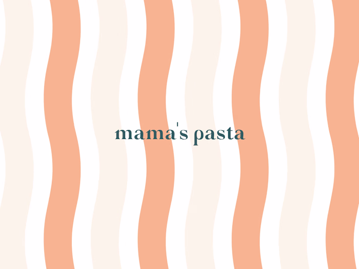 mama's pasta - Landing Page