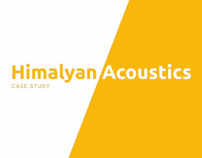 Case Study | Himalyan Acoustics on Behance