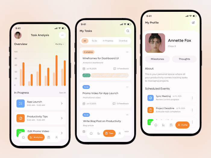 Task Management Mobile App Design