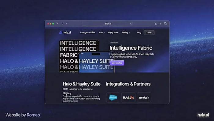 Official website and email marketing