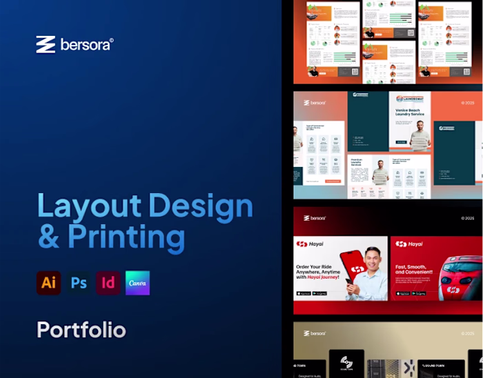 Layout Design and Printing by Bersora Studio