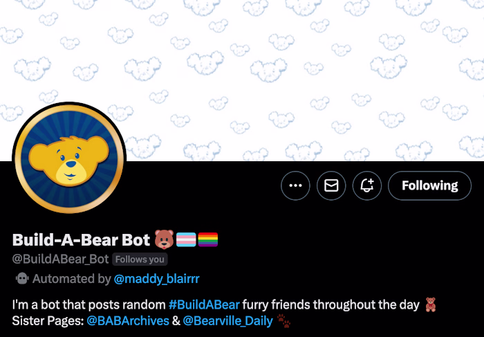 Build-A-Bear Bot | Twitter Bot