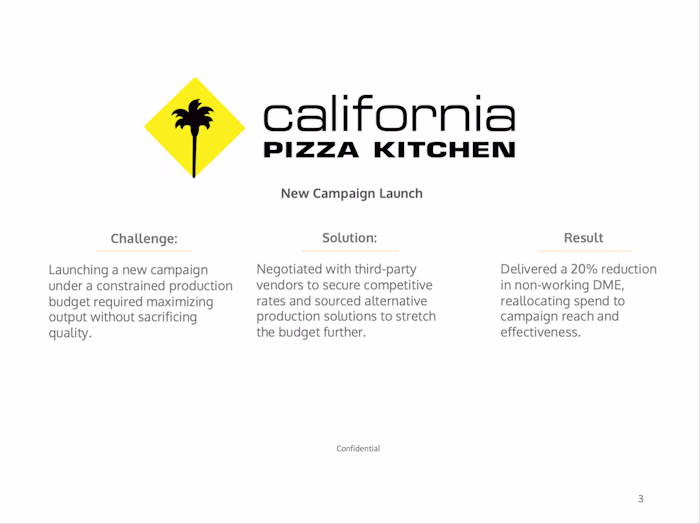 National Campaign Launch – Creative Project Management