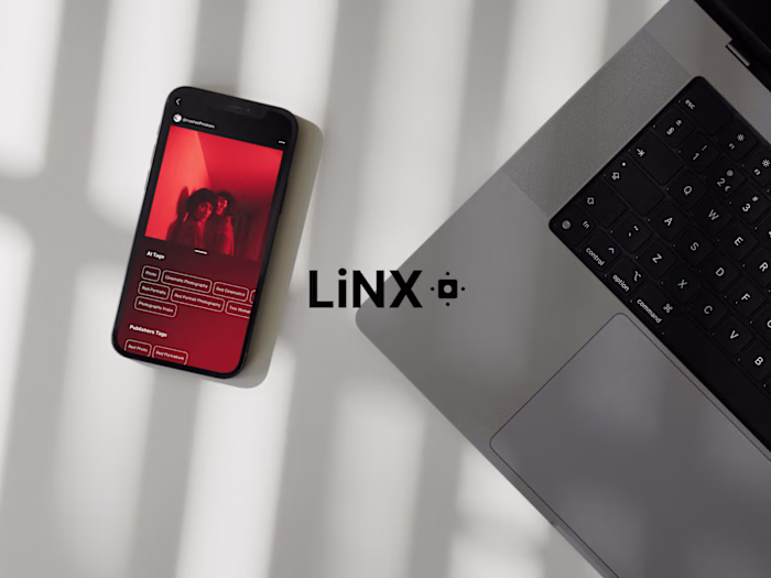 LiNX app UI - One Place for All Your Saved Content
