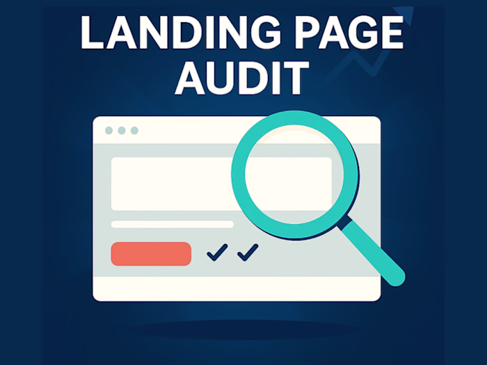 Landing Page Audit – Optimized for Clarity & Conversions