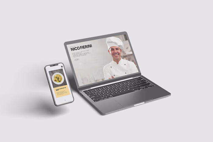 Private Chef Portfolio Website – "Savor"