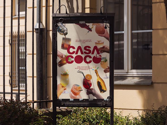 Casa Coco | Beach Bar | Brand Identity
