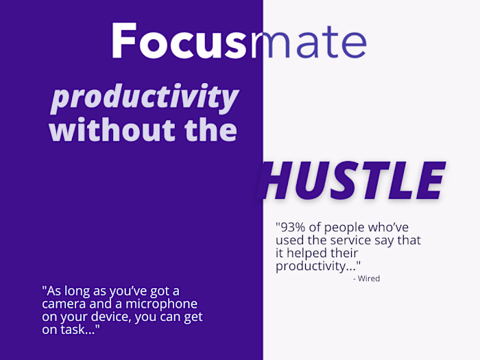 Focusmate Social Media Ideas