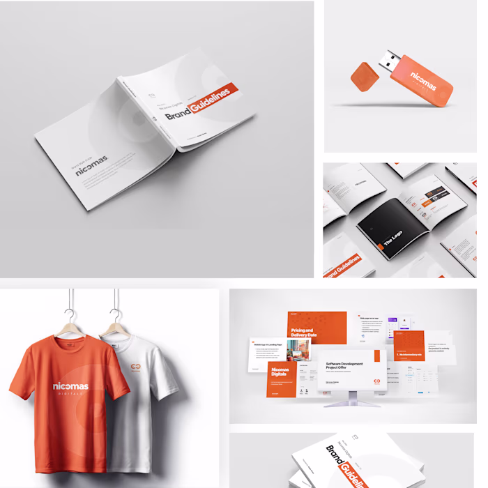 Brand Identity Design for Digital Marketing Agency