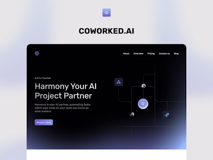 Coworked.ai – AI-Powered Project Management Website