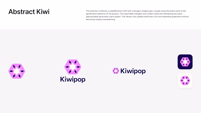 Wanted to share the 3 final directions for Kiwipop! Gotta lo...