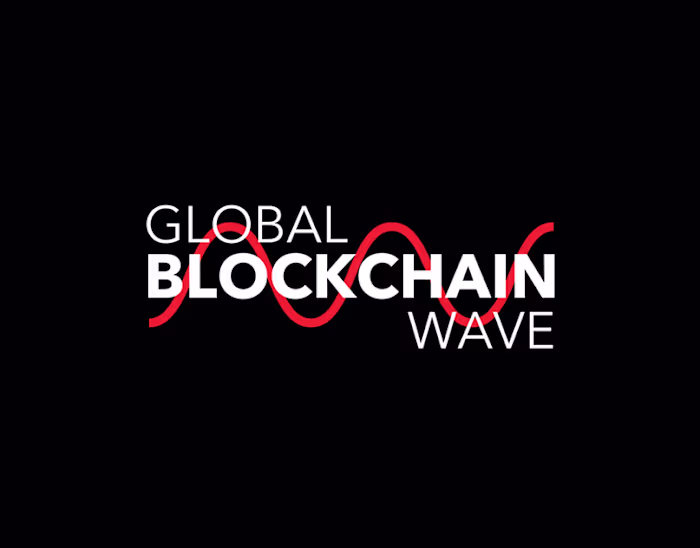 Global Blockchain Wave (Logo & Brand Identity)