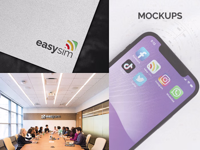 Easy Sim - Brand Identity