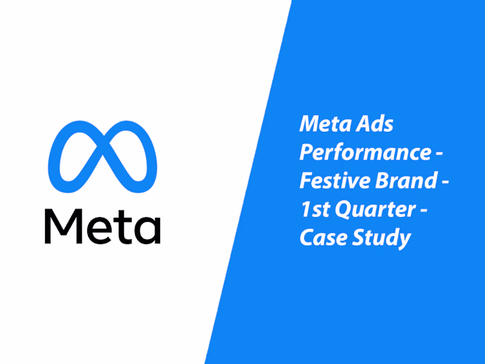 Meta Ads Performance - Festive Brand - 1st Quarter '23