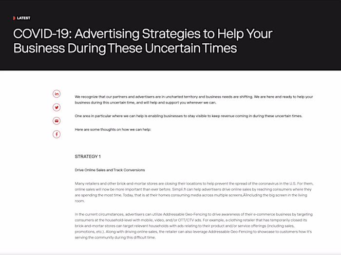 Helping Company Weather Covid