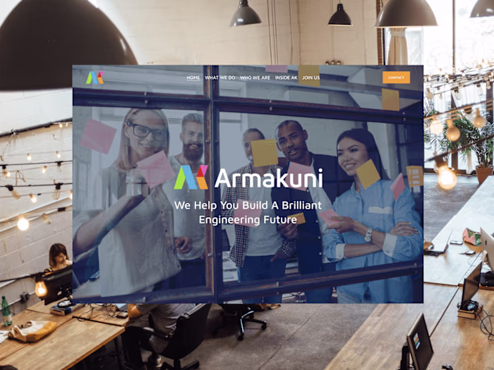 Website Design - Armakuni.com