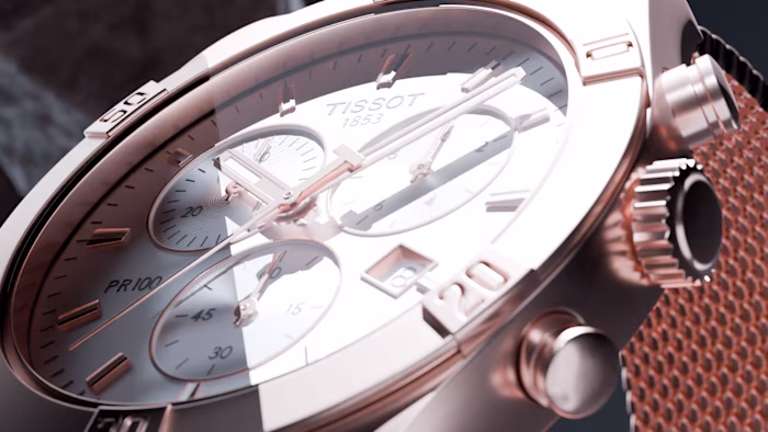 Tissot Wrist Watch Still Renders