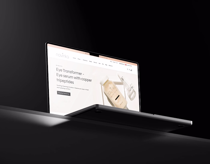 Beauty Product - Homepage UI/UX