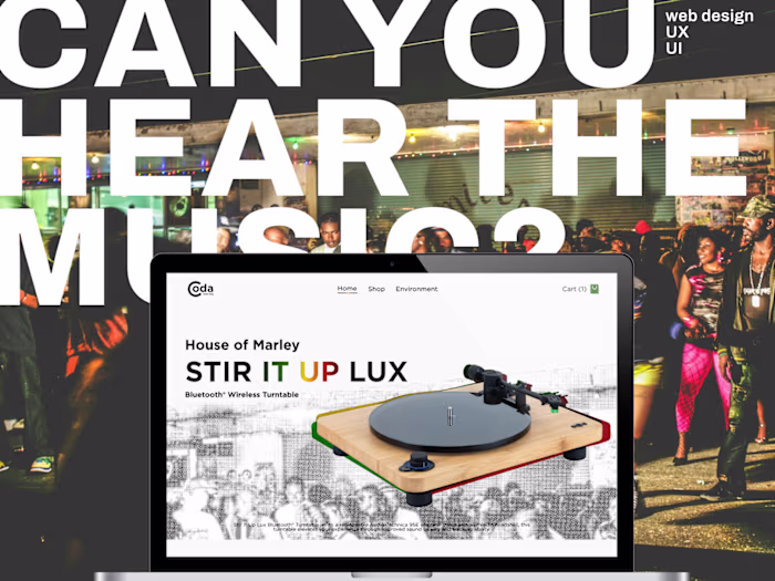 Product page and E-commerce page design