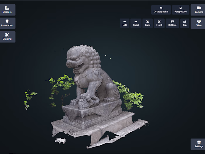 Point cloud viewer