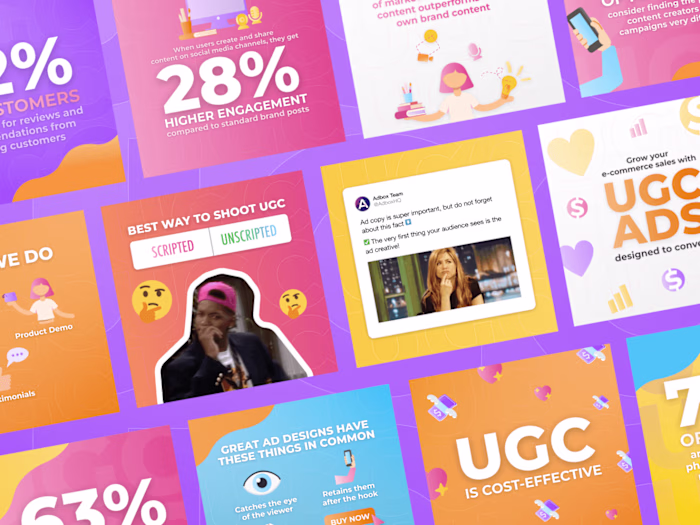 UGC Market - Brand Identity & Web Design