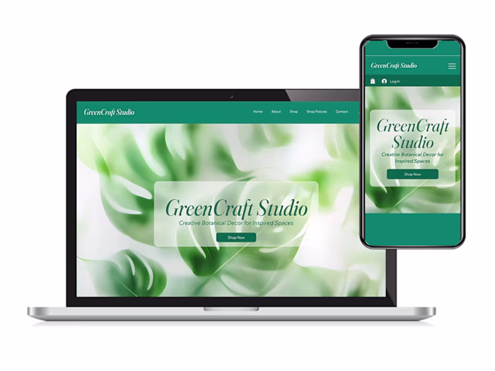 E-commerce Template Design for Small Businesses