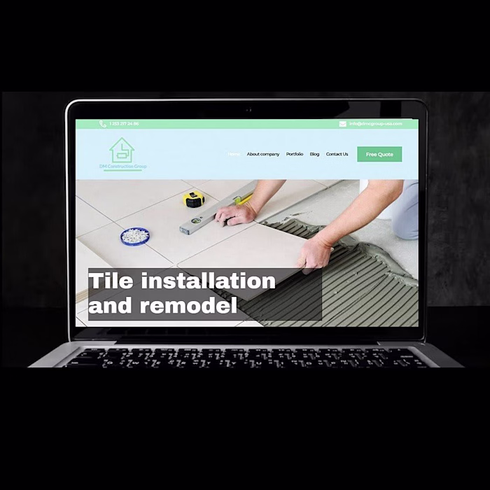 Business card website for a US company