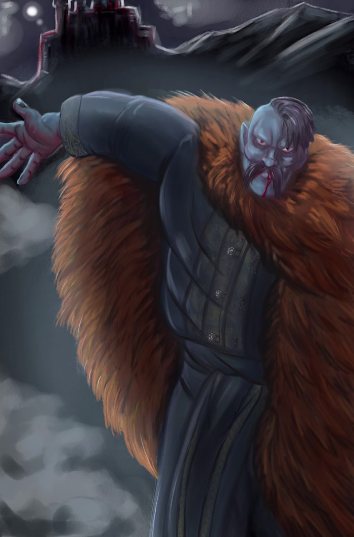 Commission for one of my clients! The Holiday spirit helped ...