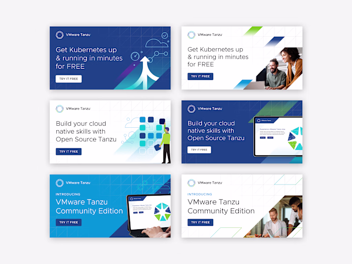 VMware Tanzu B2B Ad Concepts