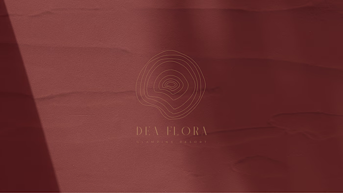 Dea Flora Charming Resort | logo design