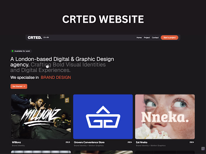 Responsive Website Development for Digital Agency