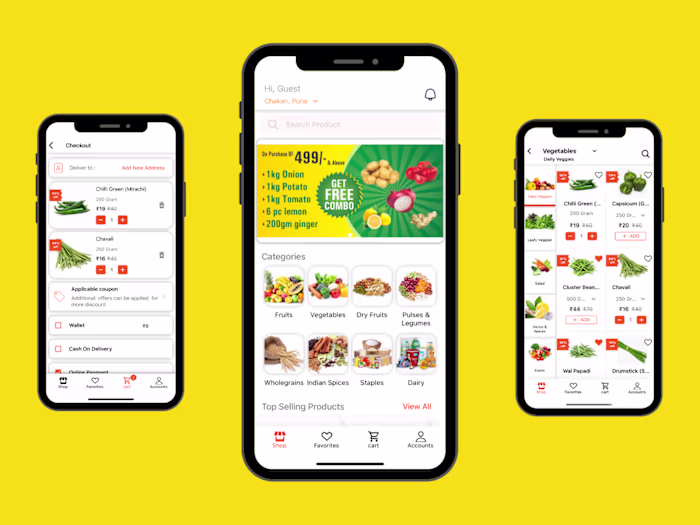 Lemon Basket E-commerce App Development