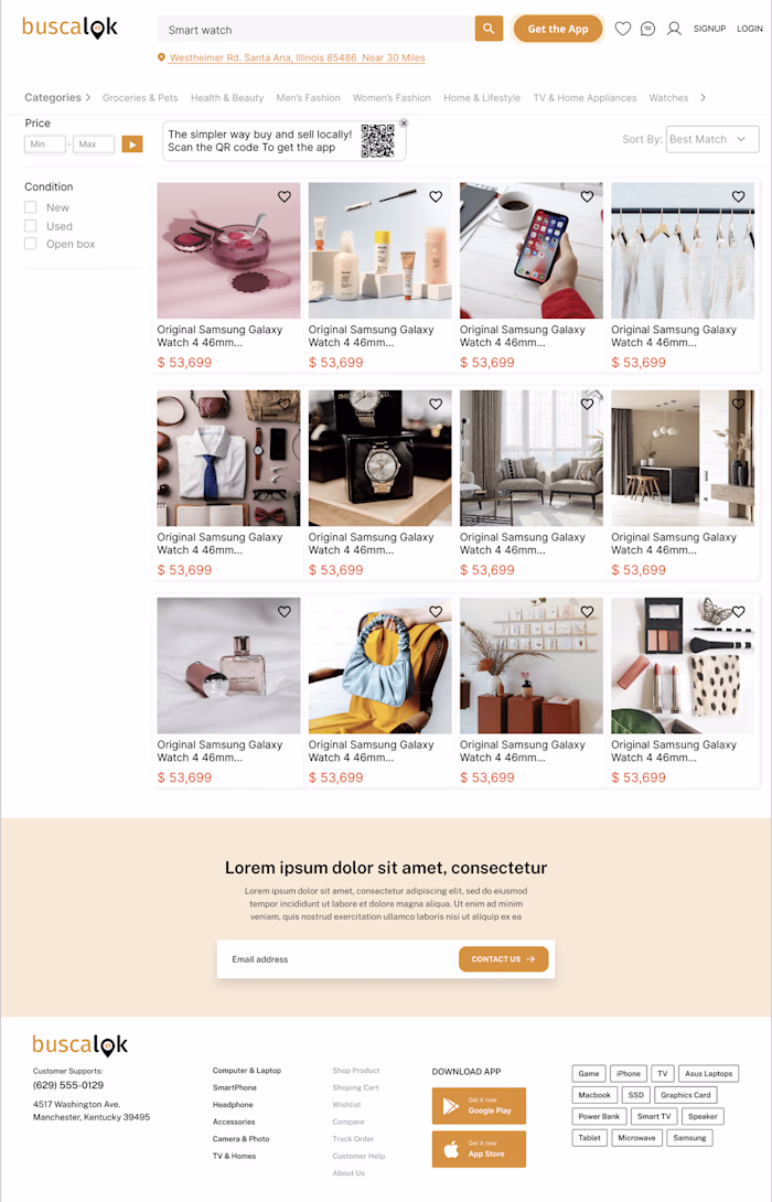 Buscloak Ecommerce Platform