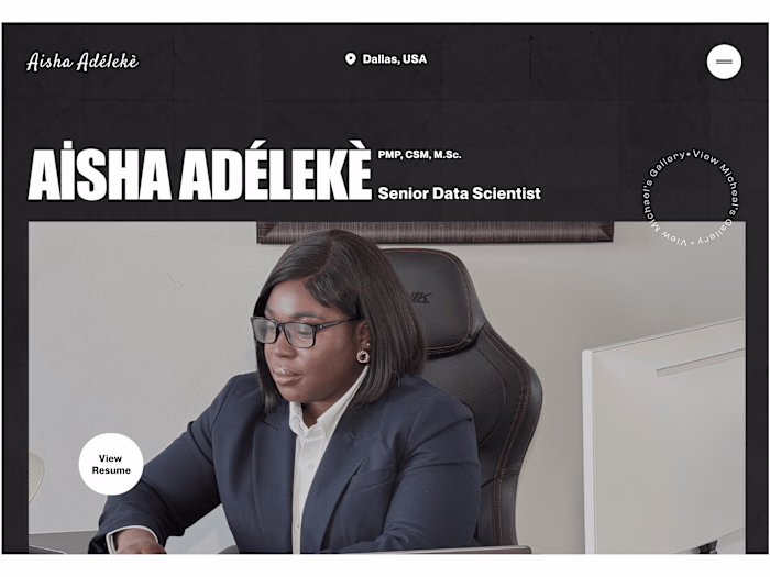 Portfolio Website