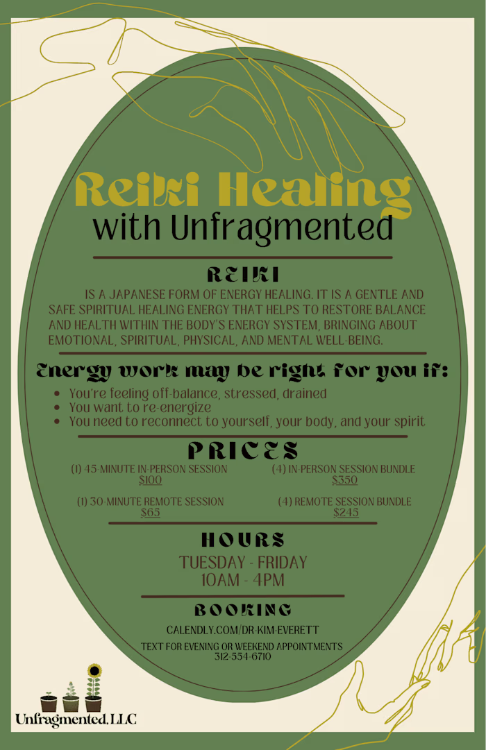 Social Media Posts for Reiki Instructor