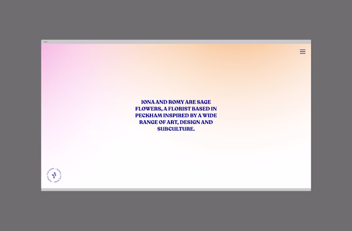 Sage Flowers - E-commerce Site