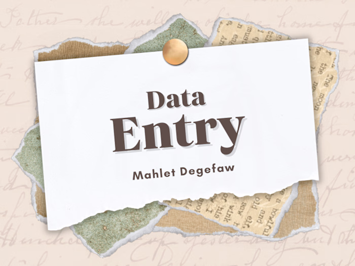 data entry