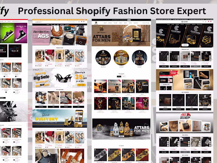 I will be your best shopify store creation expert 