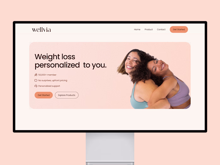 GetWellVia — Client Website Redesign
