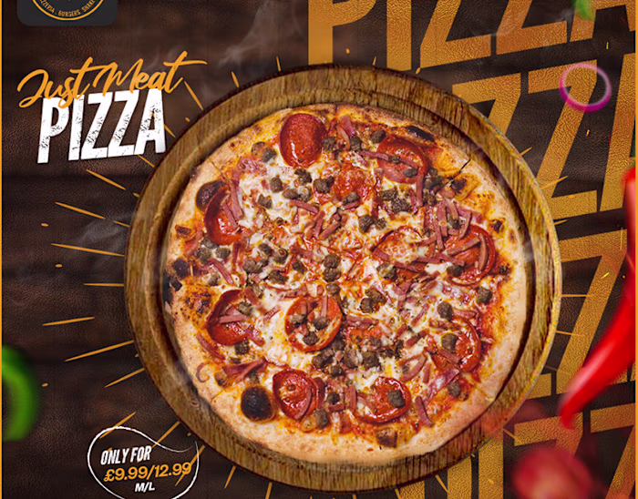 Social Media Post | Fast Food Graphic Design 