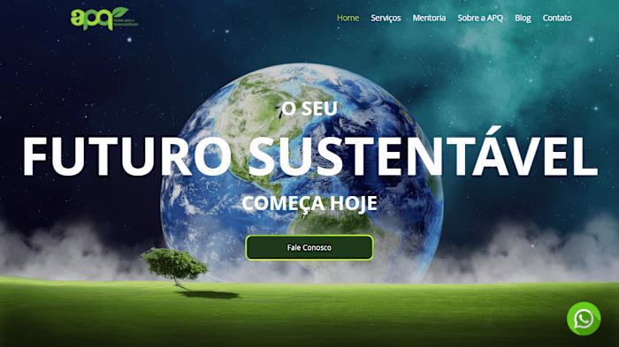 Professional Website Redesign for a Sustainability Management
