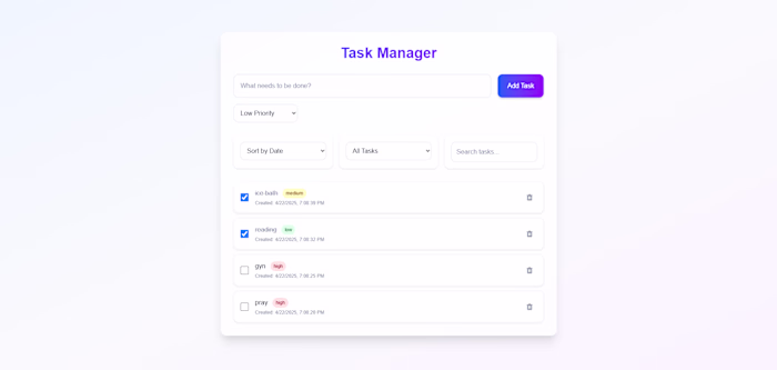 To do list 