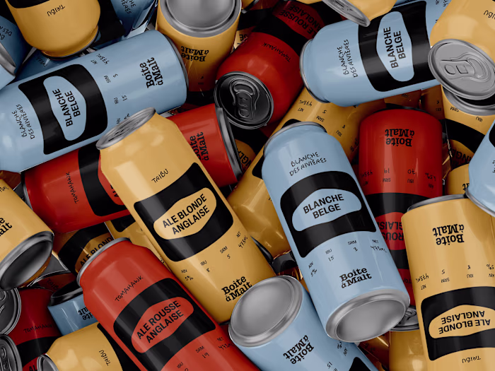 Branding + Packaging — La Boîte à Malt