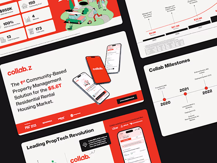 Investor-Grade Pitch Deck Design | Prop Tech