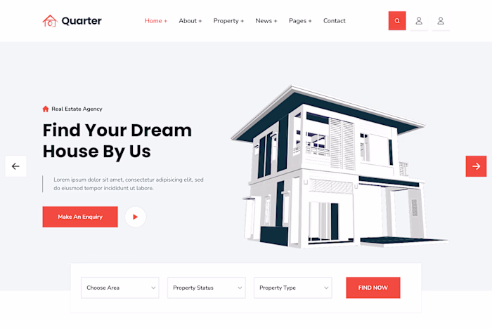 Real Estate Landing Page