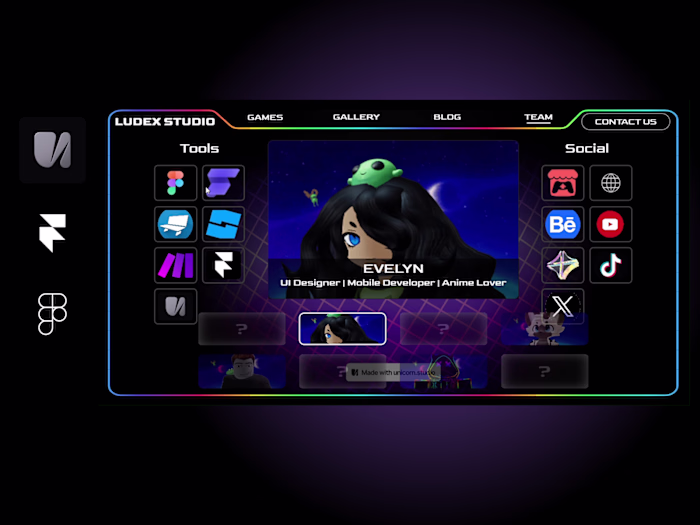 Ludex Studio Landing Page