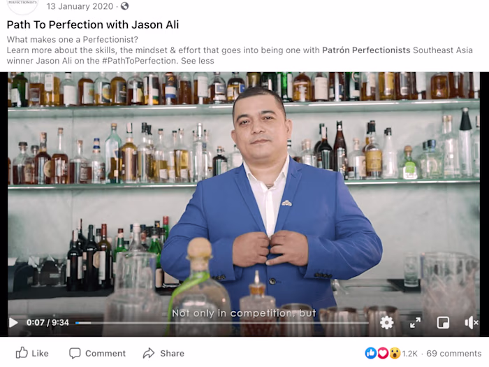 Patron Perfectionists Social Media Strategy & Content