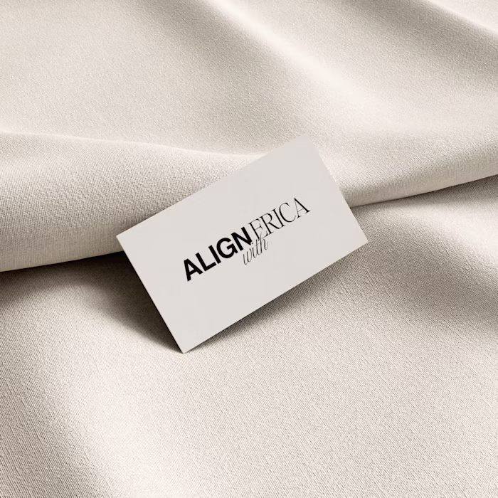 Showit Website & Branding For Mentor - Align with Erica