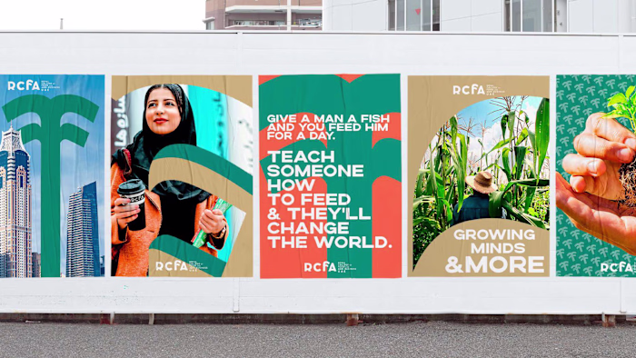 RCFA school branding & identity