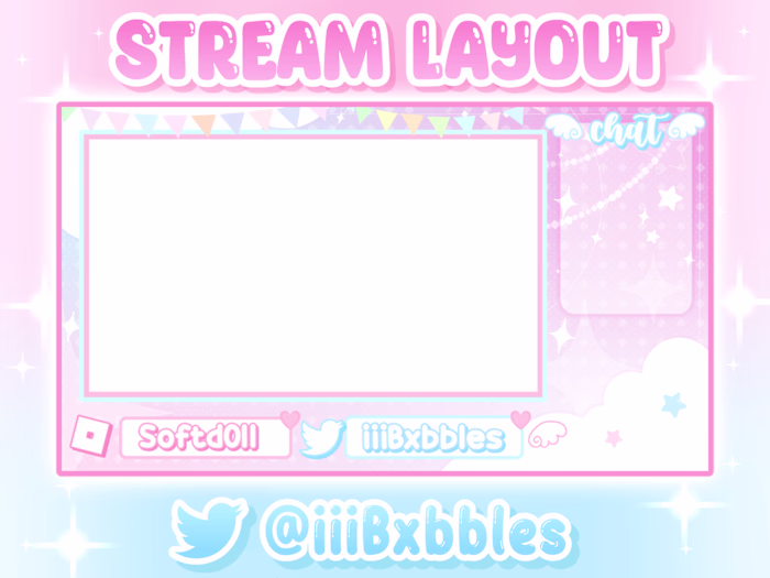 💖 Stream Layout Commission 🌷
